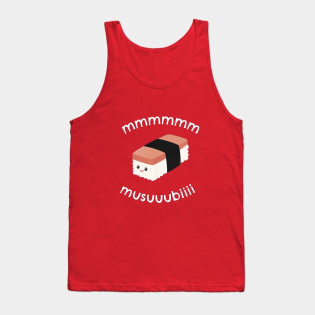 mmmm... musubi Tank Top by Mikhou Designs